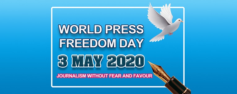 WORLD PRESS FREEDOM DAY 3 MAY 2020