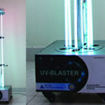 ultraviolet disinfection tower uv blaster by drdo
