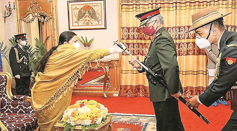 Nepal confers honorary rank on Army Chief Gen Naravane