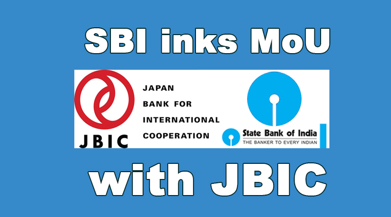 SBI Inks MoU with Japan Bank for International Cooperation