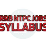 RRB NTPC 2020 SYLLABUS
