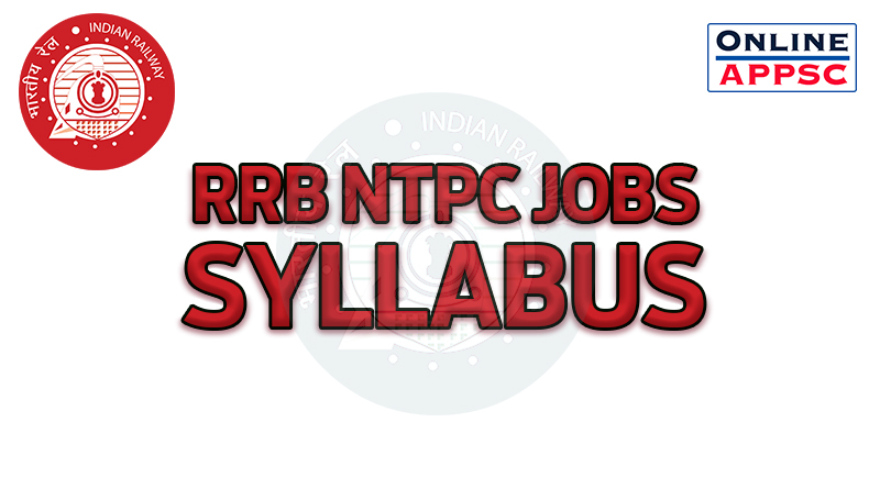 RRB NTPC 2020 SYLLABUS