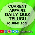 daily current affairs 10 june 2021