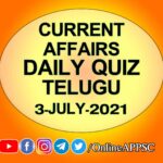daily current affairs 3 july 2021