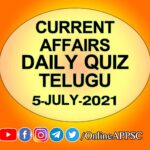 daily current affairs 5 july 2021